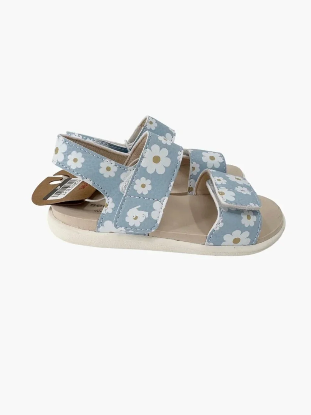 NEW See Kai Run Basics Toddler Jaylen Sandals - Blue Daisies